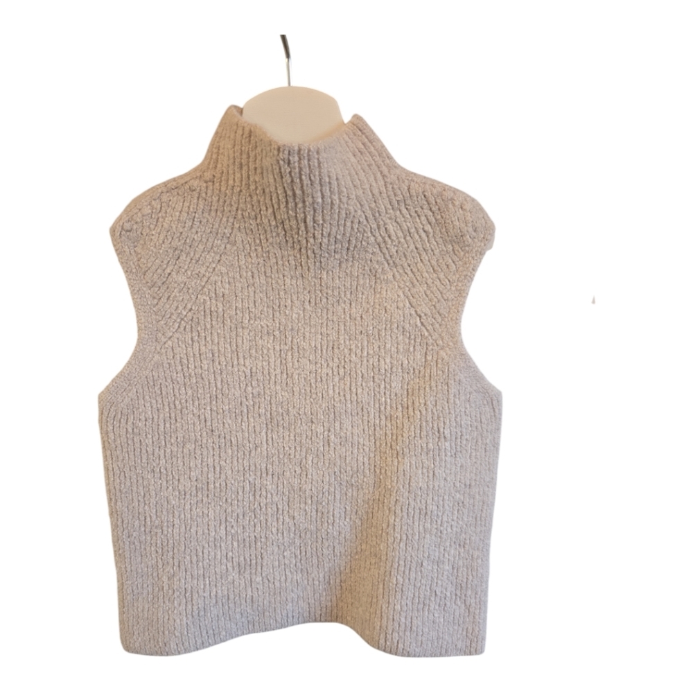 ARITZIA Wilfred Cream Sweater Vest - Picture 3 of 7